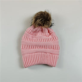 Small Pink || Satin Lined Winter Hat