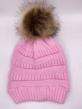 Large Pink || Satin Lined Hat