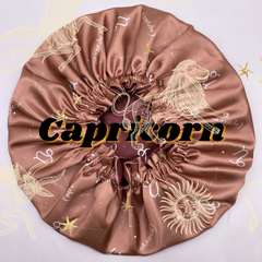 "Capricorn" Satin Bonnet