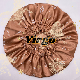 "Virgo" Satin Bonnet